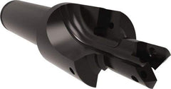 Allied Machine and Engineering - AND10050, MS 33649, SAE AS5202 Standard, 1/2-20" Thread, 5 Tube Dash Number, 60° Porting Angle, 0.517" Pilot Diam, 5/8" Shank Diam, Indexable Spade Blade Insert Porting Tool - 2 Porting Inserts, 3.512" Overall Length - Apex Tool & Supply