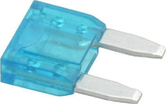 Ferraz Shawmut - 15 Amp, 32 VDC, Bussmann ATM-15, Fast Acting Automotive Fuse - 0.43" Long, Blue, Littlefuse 297015 - Apex Tool & Supply