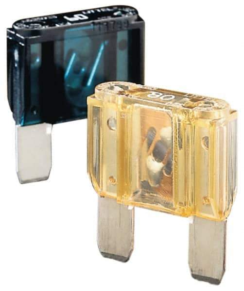 Ferraz Shawmut - 40 Amp, 32 VDC, Bussmann MAX-40, Time Delay Automotive Fuse - 1.15" Long, Amber, Littlefuse 299040 - Apex Tool & Supply