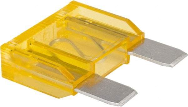 Ferraz Shawmut - 20 Amp, 32 VDC, Bussmann MAX-20, Time Delay Automotive Fuse - 1.15" Long, Yellow, Littlefuse 299020 - Apex Tool & Supply
