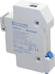 Ferraz Shawmut - 1 Pole, 600 VAC/VDC, 30 Amp, DIN Rail Mount Fuse Holder - Compatible with CC Class, 0.69 Inch Wide Fuse - Apex Tool & Supply