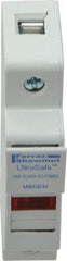 Ferraz Shawmut - 1 Pole, 600 VAC/VDC, 30 Amp, DIN Rail Mount Fuse Holder - Compatible with CC Class, 0.69 Inch Wide Fuse - Apex Tool & Supply