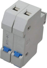 Ferraz Shawmut - 2 Pole, 600 VAC/VDC, 30 Amp, DIN Rail Mount Fuse Holder - Compatible with CC Class, 1.38 Inch Wide Fuse - Apex Tool & Supply