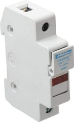 Ferraz Shawmut - 1 Pole, 1000 VDC and 800 VAC, 30 Amp, DIN Rail Mount Fuse Holder - Compatible with CC Class, 1-1/2 Inch Long x 0.69 Inch Wide and 13/32 Inch Diameter Fuse - Apex Tool & Supply