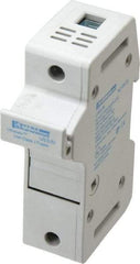 Ferraz Shawmut - 1 Pole, 600 VAC/VDC, 30 Amp, DIN Rail Mount Fuse Holder - Compatible with J Class, 58mm Long x 1.28 Inch Wide and 22mm Diameter Fuse - Apex Tool & Supply