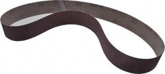 3M - 2" Wide x 48" OAL, 80 Grit, Aluminum Oxide Abrasive Belt - Aluminum Oxide, Medium, Coated, X Weighted Cloth Backing, Series 341D - Apex Tool & Supply