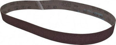 3M - 2" Wide x 48" OAL, 40 Grit, Aluminum Oxide Abrasive Belt - Aluminum Oxide, Coarse, Coated, X Weighted Cloth Backing, Series 341D - Apex Tool & Supply