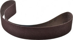 3M - 2-1/2" Wide x 48" OAL, 40 Grit, Aluminum Oxide Abrasive Belt - Aluminum Oxide, Coarse, Coated, X Weighted Cloth Backing, Series 341D - Apex Tool & Supply