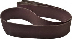 3M - 3" Wide x 132" OAL, 60 Grit, Aluminum Oxide Abrasive Belt - Aluminum Oxide, Medium, Coated, X Weighted Cloth Backing, Series 341D - Apex Tool & Supply