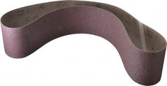 3M - 4" Wide x 54" OAL, 40 Grit, Aluminum Oxide Abrasive Belt - Aluminum Oxide, Coarse, Coated, X Weighted Cloth Backing, Series 341D - Apex Tool & Supply
