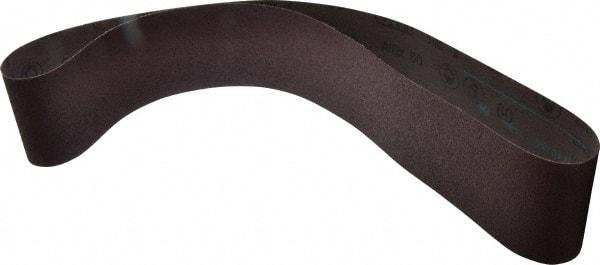 3M - 4" Wide x 54" OAL, 60 Grit, Aluminum Oxide Abrasive Belt - Aluminum Oxide, Medium, Coated, X Weighted Cloth Backing, Series 341D - Apex Tool & Supply