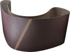 3M - 10" Wide x 70-1/2" OAL, 60 Grit, Aluminum Oxide Abrasive Belt - Aluminum Oxide, Medium, Coated, X Weighted Cloth Backing, Series 341D - Apex Tool & Supply