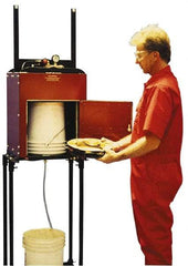 Made in USA - Air Powered Compactor - 13,000 Lb, 44" High x 22" Wide x 21" Deep - Apex Tool & Supply