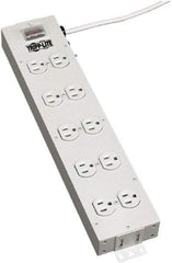 Tripp-Lite - 10 Outlets, 120 VAC15 Amps, 15' Cord, Power Outlet Strip - Keyhole, Tab Mount, 5-15 NEMA Configuration, 17-1/2" Strip - Apex Tool & Supply