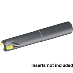 Kennametal - 40mm Cut Diam, 32mm Shank Diam, 200mm OAL, Indexable Square Shoulder End Mill - Cylindrical Shank, 0° Lead Angle - Apex Tool & Supply
