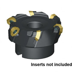 Kennametal - 160mm Cut Diam, 40mm Arbor Hole Diam, Indexable Square-Shoulder Face Mill - Apex Tool & Supply