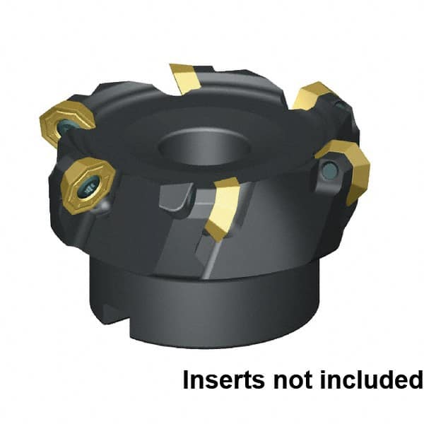 Kennametal - 100mm Cut Diam, 32mm Arbor Hole Diam, Indexable Square-Shoulder Face Mill - Apex Tool & Supply