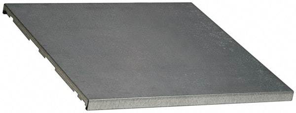 Justrite - 30-3/8 Inch Wide x 1 Inch High, Steel Drum Cabinet Shelf - 29 Inch Deep, Compatible with Justrite 60 Gallon Cabinets - Apex Tool & Supply