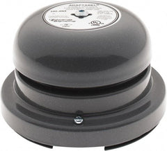 Edwards Signaling - 4" Diam, 120 VAC Bell - 0.062 Amps, 88 Decibles at 10', Vibrating, Waterproof - Apex Tool & Supply
