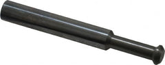 Accupro - 0.3" Cutter Head Diam, 1/32" Flat Width, 2-1/2" OAL, Solid Carbide, Single Right Hand Back Chamfer - Apex Tool & Supply