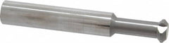 Accupro - 0.36" Cutter Head Diam, 1/32" Flat Width, 2-1/2" OAL, Solid Carbide, Single Right Hand Back Chamfer - Apex Tool & Supply