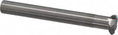 Accupro - 1/2" Cutter Head Diam, 1/32" Flat Width, 2-1/2" OAL, Solid Carbide, Single Right Hand Back Chamfer - Apex Tool & Supply