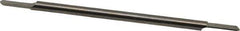 Accupro - 1/8 Inch Diameter, 3 Inch Overall Length, 3/8 Inch Split Length, Solid Carbide, Full Radius Split End Carbide Blank - Double End - Apex Tool & Supply