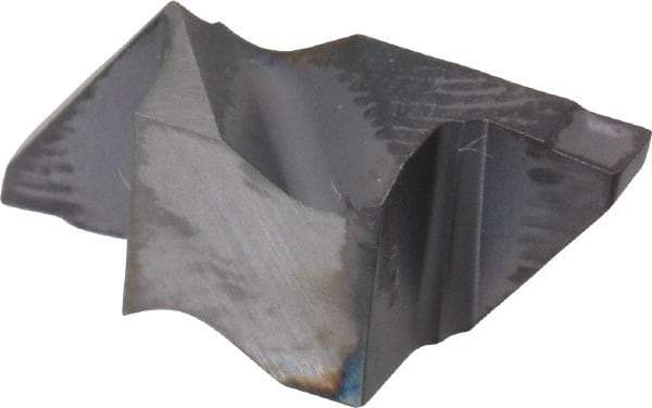 Kennametal - 2M150NG K Grade KC5025, 1.5mm Cutting Width Carbide Grooving Insert - 2.79mm Max Depth of Cut, Right Hand, 0.19mm Corner Radius, TiAlN Finish - Apex Tool & Supply