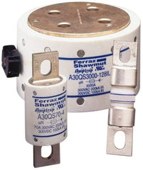 Ferraz Shawmut - 300 VAC/VDC, 15 Amp, Fast-Acting Semiconductor/High Speed Fuse - Clip Mount, 51mm OAL, 100 at DC, 200 at AC kA Rating, 9/16" Diam - Apex Tool & Supply