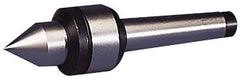 Value Collection - MT2 Taper Shank, Live Center - 2,000 Max RPM, 29mm Point Diam, 148 Point Length, 300 Lb Max Workpc, Standard Point - Apex Tool & Supply