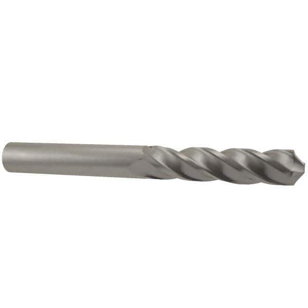 OSG - 1/2" Diam, 2" LOC, 4 Flute Solid Carbide Ball End Mill - Uncoated, Single End, 4" OAL, 1/2" Shank Diam, Spiral Flute - Apex Tool & Supply