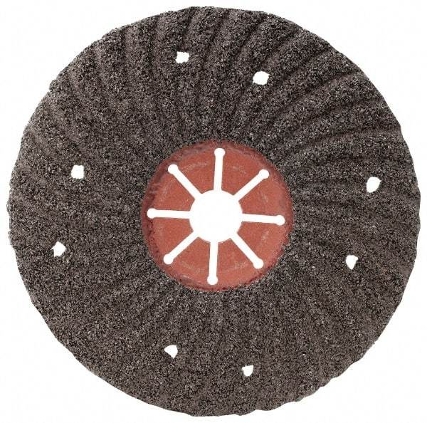 Camel Grinding Wheels - 4-1/2" Diam 7/8" Hole 16 Grit Fiber Disc - Very Coarse Grade, Silicon Carbide, 13,300 Max RPM - Apex Tool & Supply
