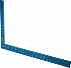 Empire Level - 24" Blade Length x 2" Blade Width, 16" Base Length x 1-1/2" Base Width Aluminum Square - 1/8" Thick - Apex Tool & Supply