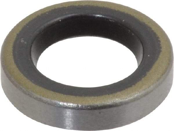 Thomson Industries - 3/8" Diam, Steel Bearing Closed External Seal for Fixed Diameter Housings - 1/8" Wide x 0.629" Outside Diam - Apex Tool & Supply