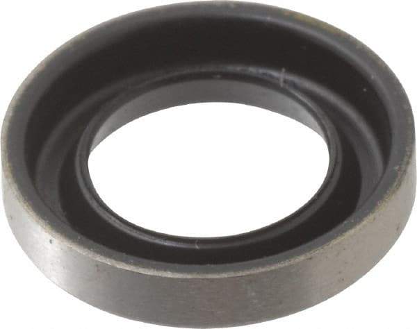 Thomson Industries - 3/8" Diam, Stainless Steel Bearing Closed External Seal for Fixed Diameter Housings - 1/8" Wide x 0.629" Outside Diam - Apex Tool & Supply
