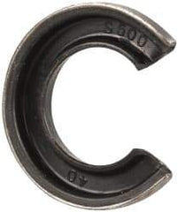 Thomson Industries - 1/2" Diam, Steel Bearing Seal for Open External Housing - 1/8" Wide x 0.879" Outside Diam - Apex Tool & Supply