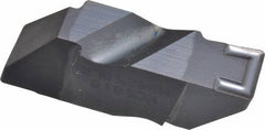 Kennametal - 4250NG K Grade KC5010, 6.35mm Cutting Width Carbide Grooving Insert - 6.35mm Max Depth of Cut, Left Hand, 0.57mm Corner Radius, TiAlN Finish - Apex Tool & Supply
