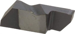 Kennametal - 3125NGD K Grade KC5025, 3.18mm Cutting Width Carbide Grooving Insert - 6.35mm Max Depth of Cut, Right Hand, 0.19mm Corner Radius, TiAlN Finish - Apex Tool & Supply
