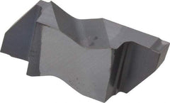 Kennametal - 3M275NG K Grade KC5025, 2.75mm Cutting Width Carbide Grooving Insert - 3.81mm Max Depth of Cut, Right Hand, 0.19mm Corner Radius, TiAlN Finish - Apex Tool & Supply