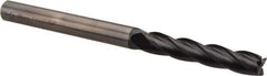 OSG - 5/16", 1-5/8" LOC, 5/16" Shank Diam, 4" OAL, 4 Flute, Solid Carbide Square End Mill - Single End, TiAlN Finish, Spiral Flute, 30° Helix, Centercutting, Right Hand Cut, Right Hand Flute, Series 484 - Apex Tool & Supply