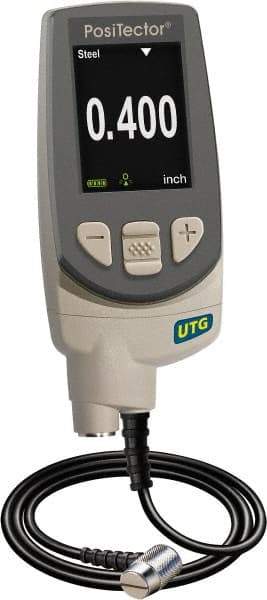 Made in USA - 0.04 to 5 Inch Measurement, 0.001 Inch Resolution Electronic Thickness Gage - Accurate to 0.001 Inches - Apex Tool & Supply