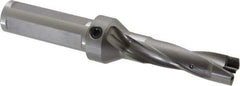 Kennametal - 20.64 to 21.14mm Diam, 3xD, 66mm Max Depth, 1" Shank Diam, 92.46mm Flute, 190.5mm OAL, Replaceable Tip Drill - KSEM0813 Insert, 3 Seat Size, Series KSEM - Apex Tool & Supply