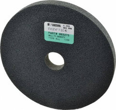 Standard Abrasives - 6" Diam, 1/2" Face Width, 1" Center Hole, Fine Grade, Silicon Carbide Deburring Wheel - Unitized, Soft/Medium Density 6 Grade, 6,000 RPM - Apex Tool & Supply