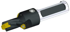 Kennametal - 31.75 to 32mm Diam, 8xD, 254mm Max Depth, 1-1/2" Shank Diam, 285.91mm Flute, 396.88mm OAL, Replaceable Tip Drill - KSEM1250 Insert, 8 Seat Size, Series KSEM - Apex Tool & Supply