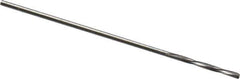 Magafor - #68 Solid Carbide 4 Flute Chucking Reamer - Spiral Flute, 1/32" Straight Shank, 9/32" Flute Length, 1-5/16" OAL - Apex Tool & Supply