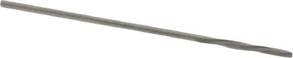 Magafor - #65 Solid Carbide 4 Flute Chucking Reamer - Spiral Flute, 0.035" Straight Shank, 9/32" Flute Length, 1-5/16" OAL - Apex Tool & Supply