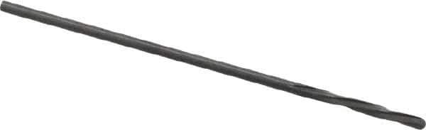 Magafor - #64 Solid Carbide 4 Flute Chucking Reamer - Spiral Flute, 0.0358" Straight Shank, 9/32" Flute Length, 1-5/16" OAL - Apex Tool & Supply