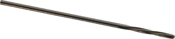 Magafor - #63 Solid Carbide 4 Flute Chucking Reamer - Spiral Flute, 0.037" Straight Shank, 9/32" Flute Length, 1-5/16" OAL - Apex Tool & Supply