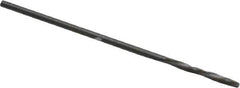 Magafor - 3/64" Solid Carbide 4 Flute Chucking Reamer - Spiral Flute, 3/64" Straight Shank, 25/64" Flute Length, 1-9/16" OAL - Apex Tool & Supply