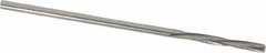 Magafor - 1.3691mm Solid Carbide 4 Flute Chucking Reamer - Spiral Flute, 0.0539" Straight Shank, 25/64" Flute Length, 1-9/16" OAL - Apex Tool & Supply